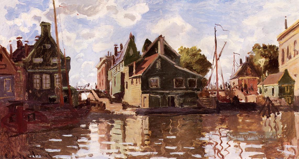 Kanal in Zaandam Claude Monet Ölgemälde